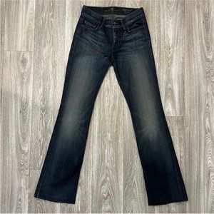 7 For All Mankind Women’s Jeans Size 27 Dark Wash High Wasted